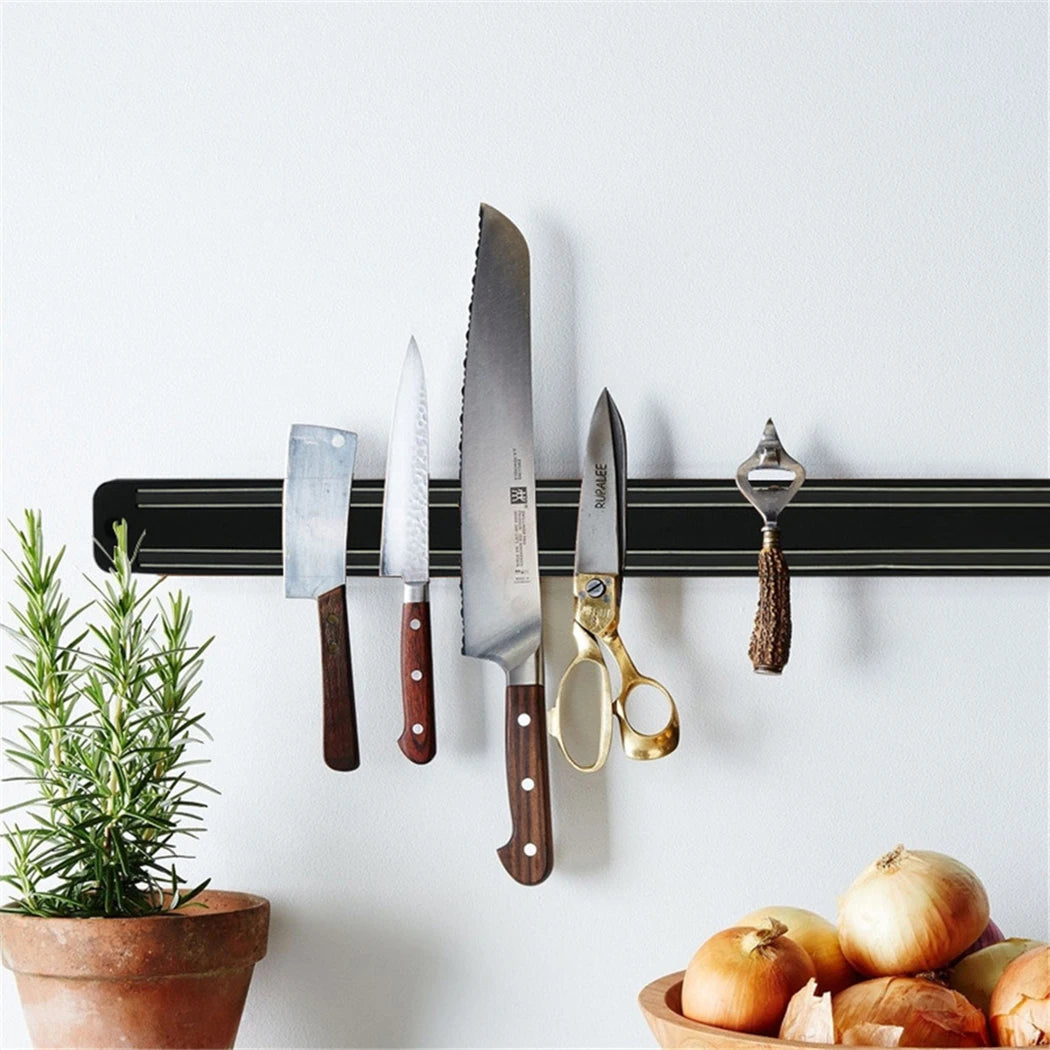 2X 20 Inch Magnetic Knife Holder, Magnetic Knife Strip Bar Rack Multipurpose Kitchen Knife Magnet for Home Tool Organization