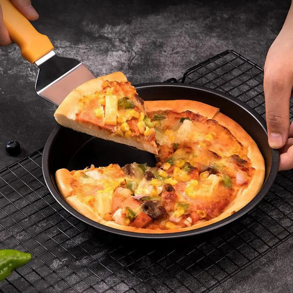 Pizza Tray, Safe Uniform Heat Transfer, Leak-proof  Pizza Baking Pan