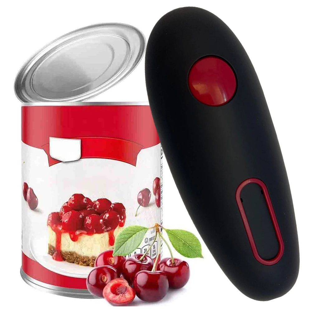 Electric Can Opener Battery Operated Automatic Can Opener Space Saver Handheld Lid Opener