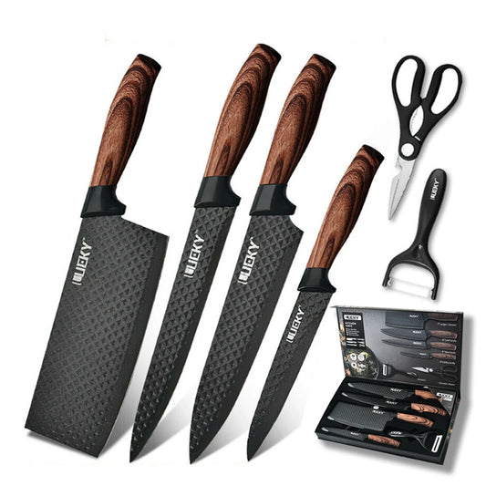 Kitchen Knives Stainless Steel 6 PCS Sets